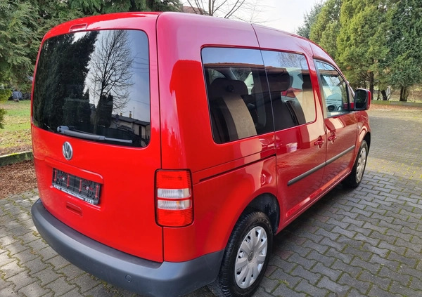 Volkswagen Caddy cena 29900 przebieg: 105000, rok produkcji 2011 z Sosnowiec małe 121